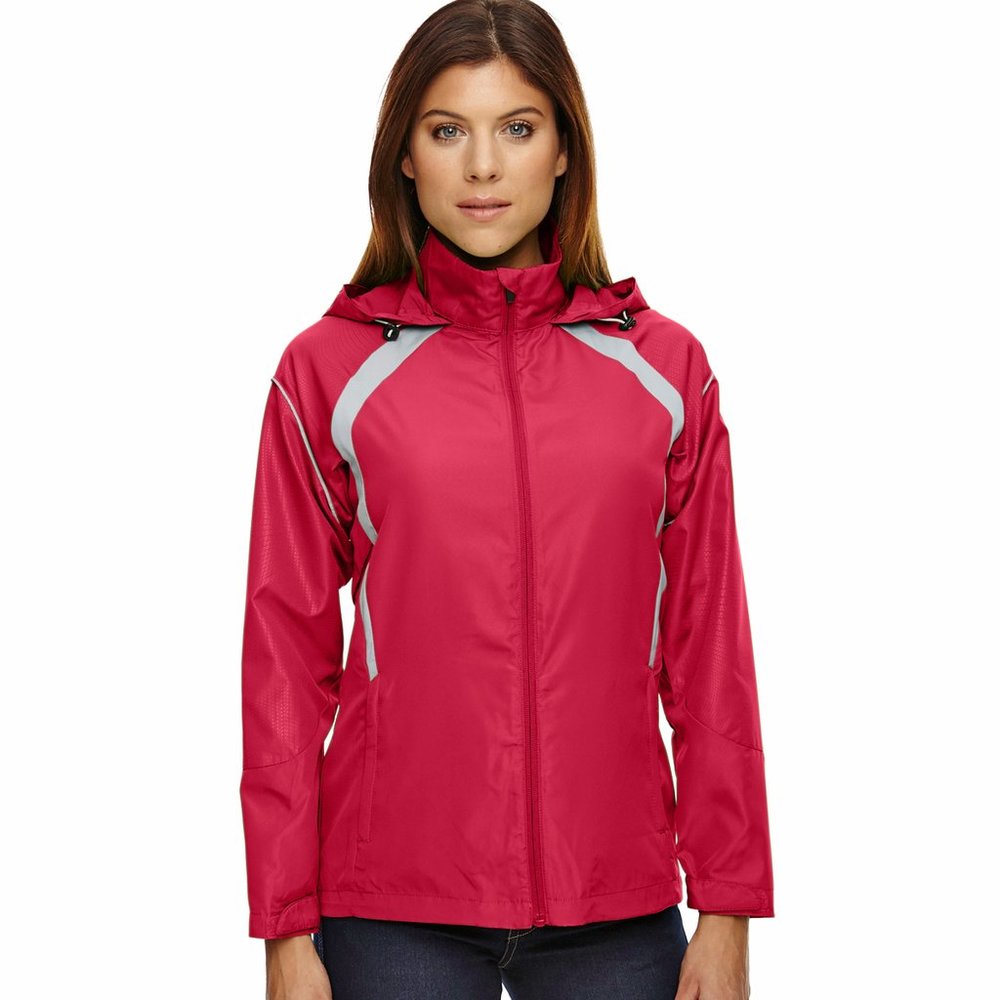 North End Ladies' Sirius Lightweight Jacket with Embossed Print size Medium